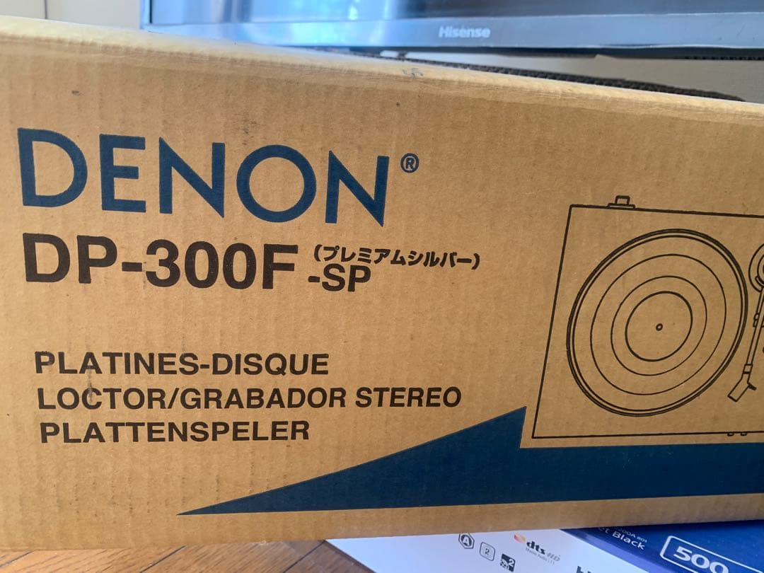 レコードプレイヤー　DENON DP-300F