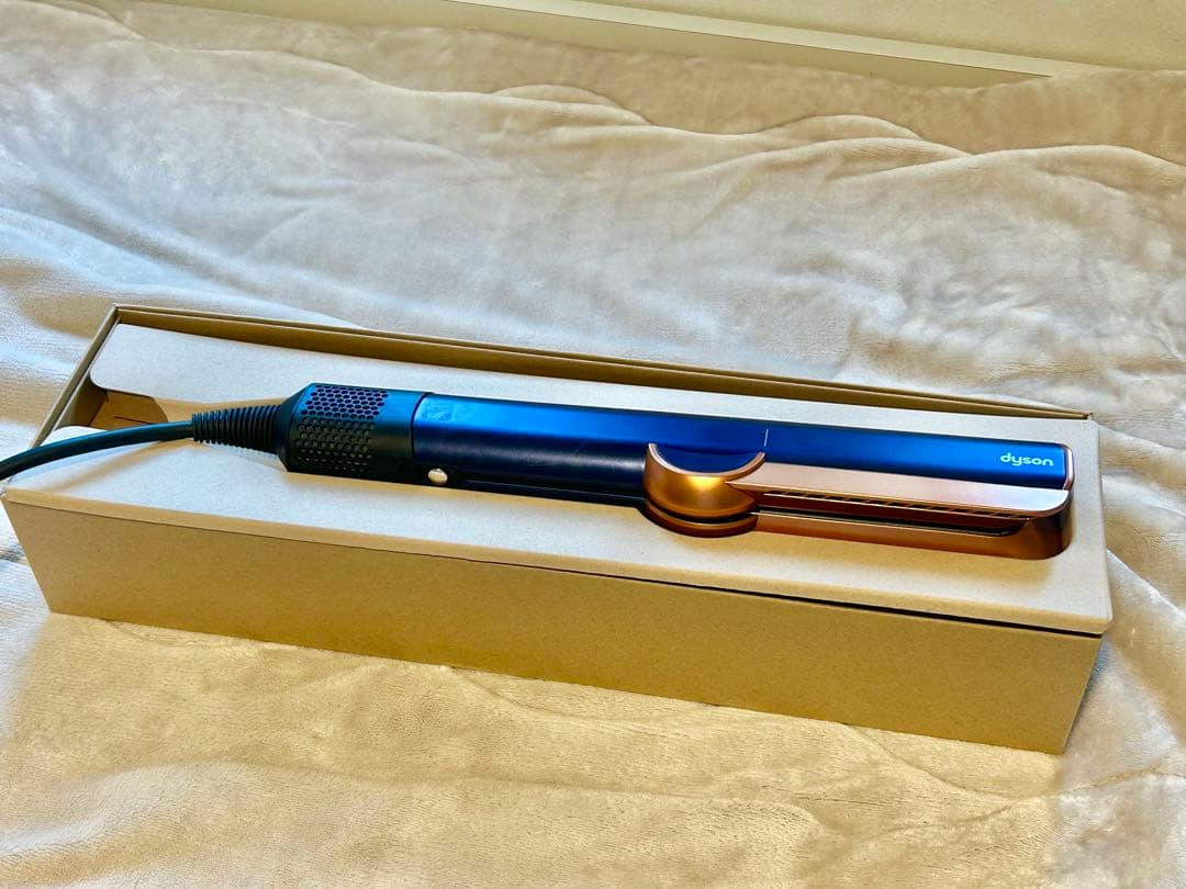 【付属品有】ダイソン　エアストレート　本体　ダークブルー (HT01 DBBC)