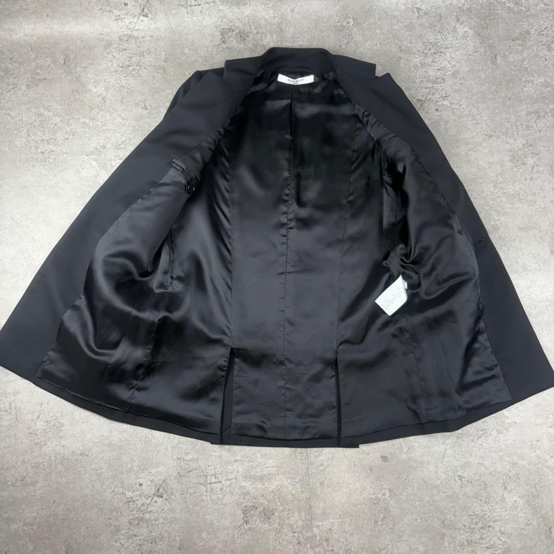 ジバンシー　テーラードジャケット　46GIVENCHY 黒　サードカルチャー