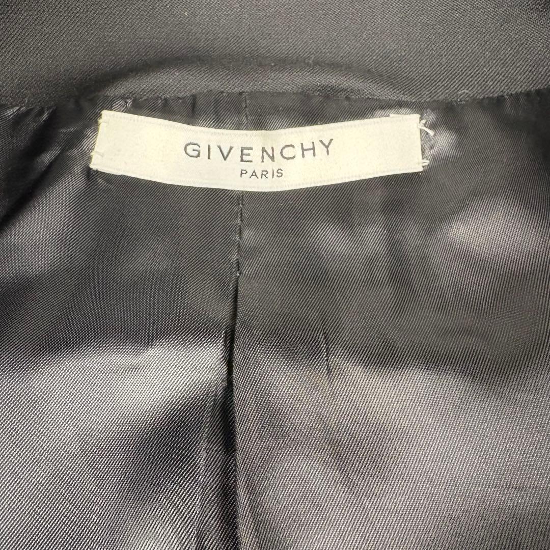 ジバンシー　テーラードジャケット　46GIVENCHY 黒　サードカルチャー
