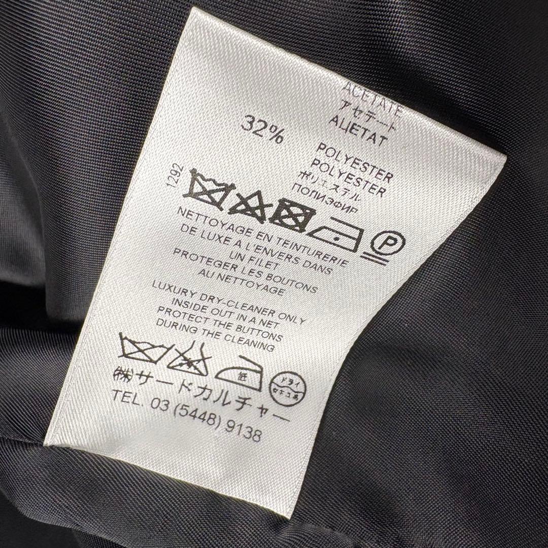 ジバンシー　テーラードジャケット　46GIVENCHY 黒　サードカルチャー