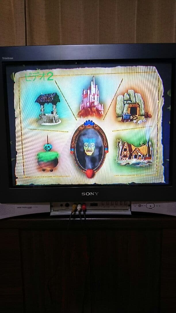 ❤  ディズニーＤＶＤプレイヤー 白雪姫 ＤＶＤ 付き 新品 未使用品