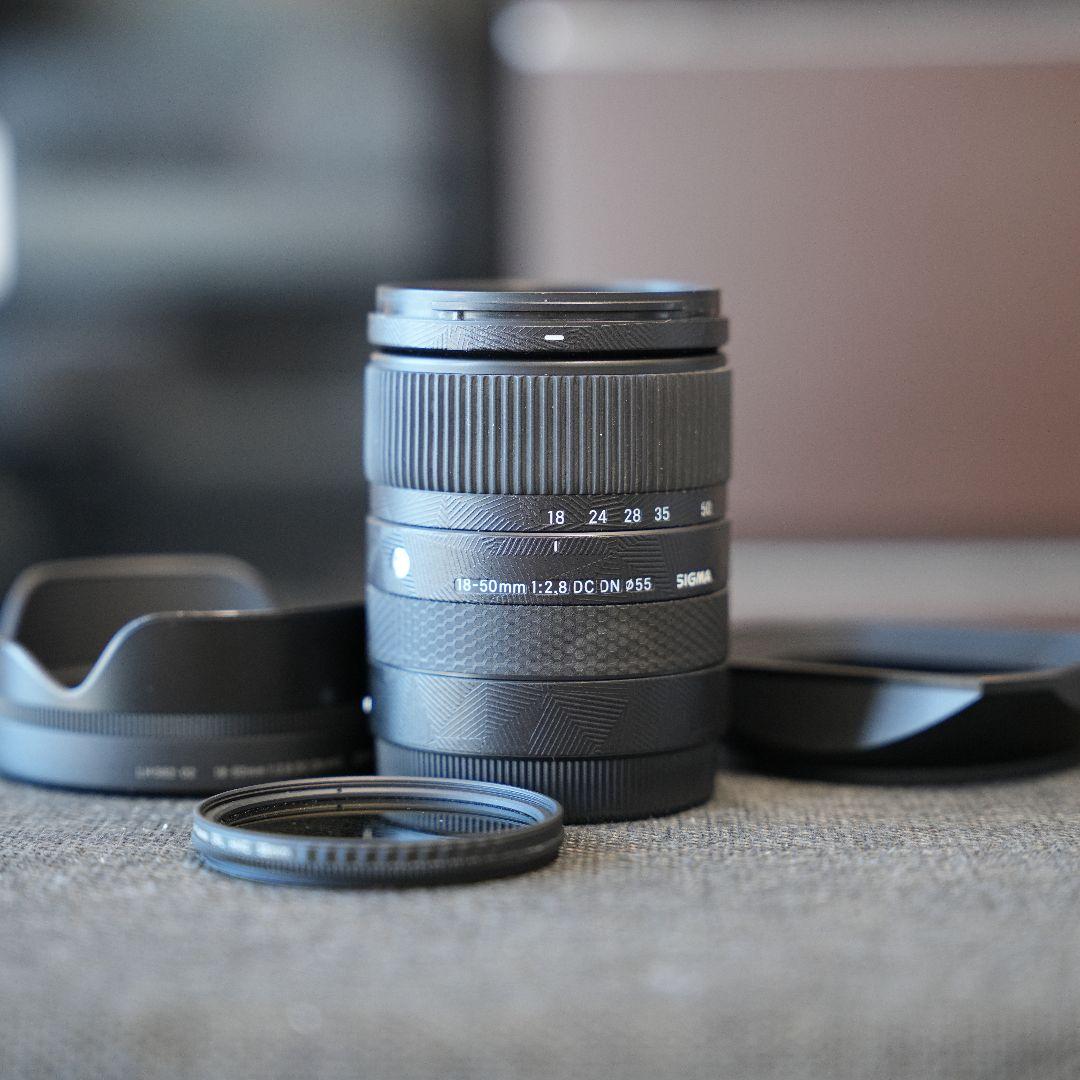 レンズ(ズーム) SIGMA18-50mmF2.8 DC DN comtemprary SonyE