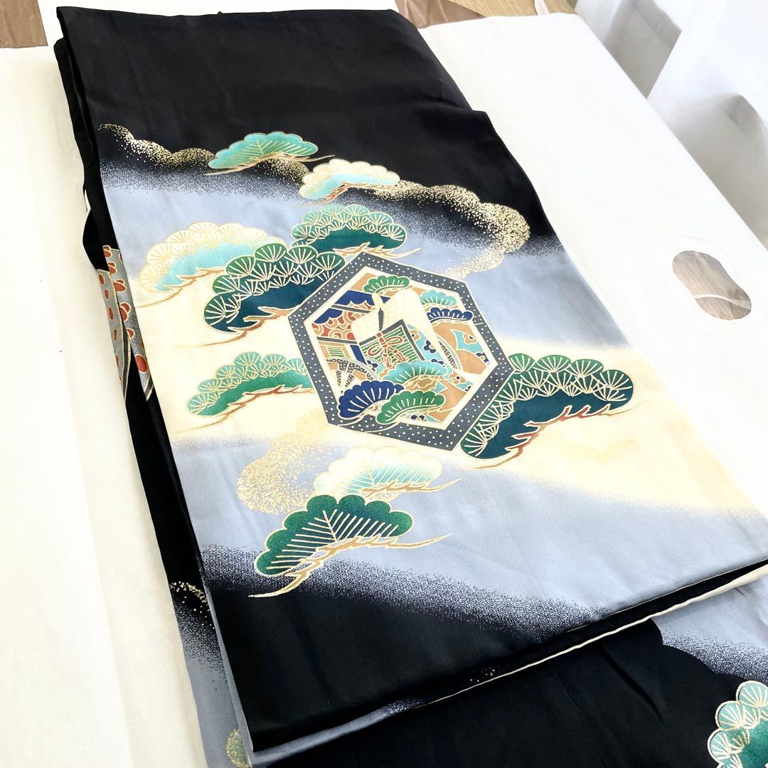 宮参り 男の子 ［兜］正絹 初着 産着 着物