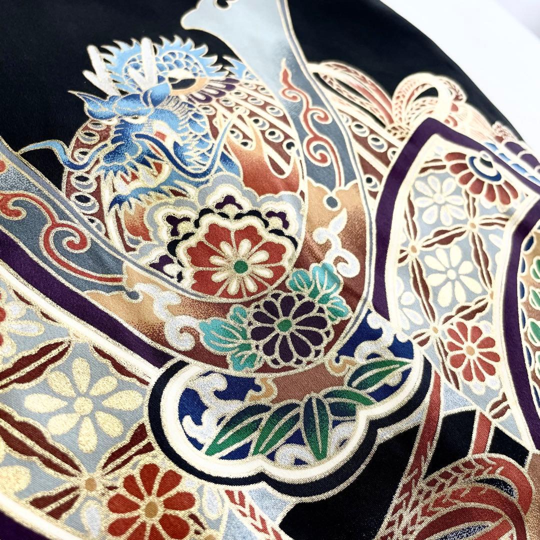 宮参り 男の子 ［兜］正絹 初着 産着 着物