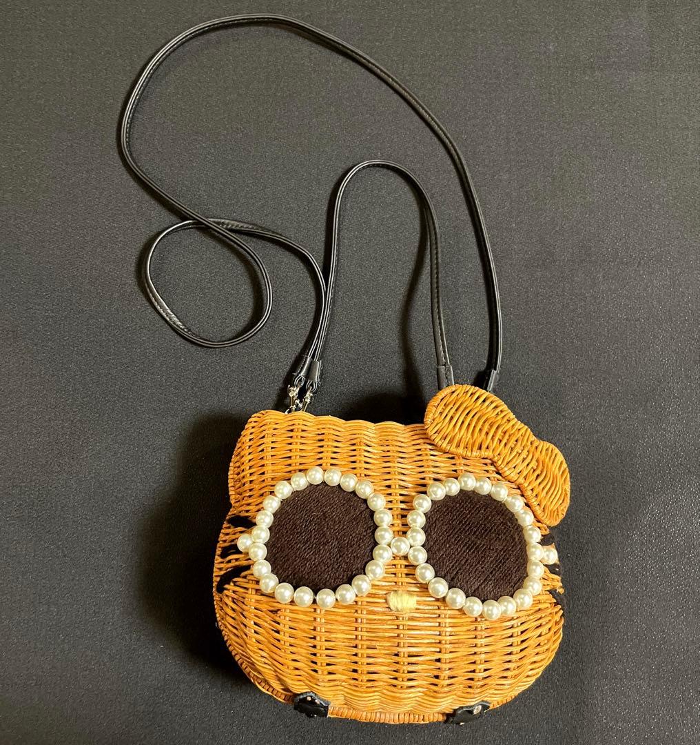 完売品 日焼けキティ a-jolie × Hello Kitty かごバッグ