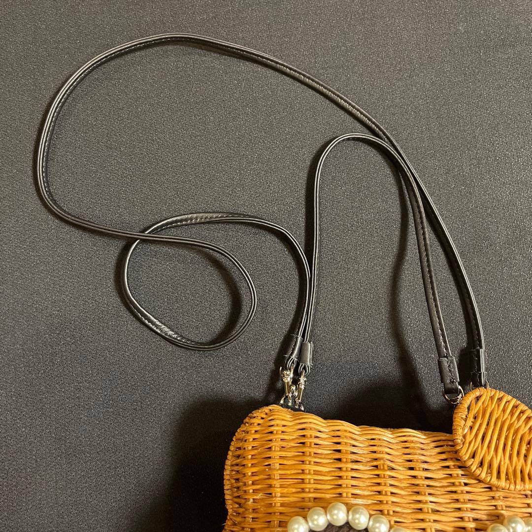 完売品 日焼けキティ a-jolie × Hello Kitty かごバッグ