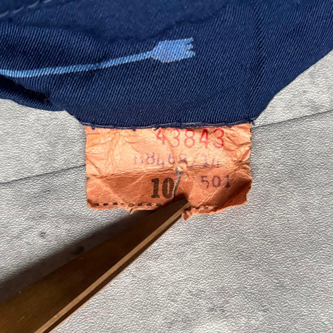 【50s vintage】リバーシブル　ギャバジャン　インディアン　serval