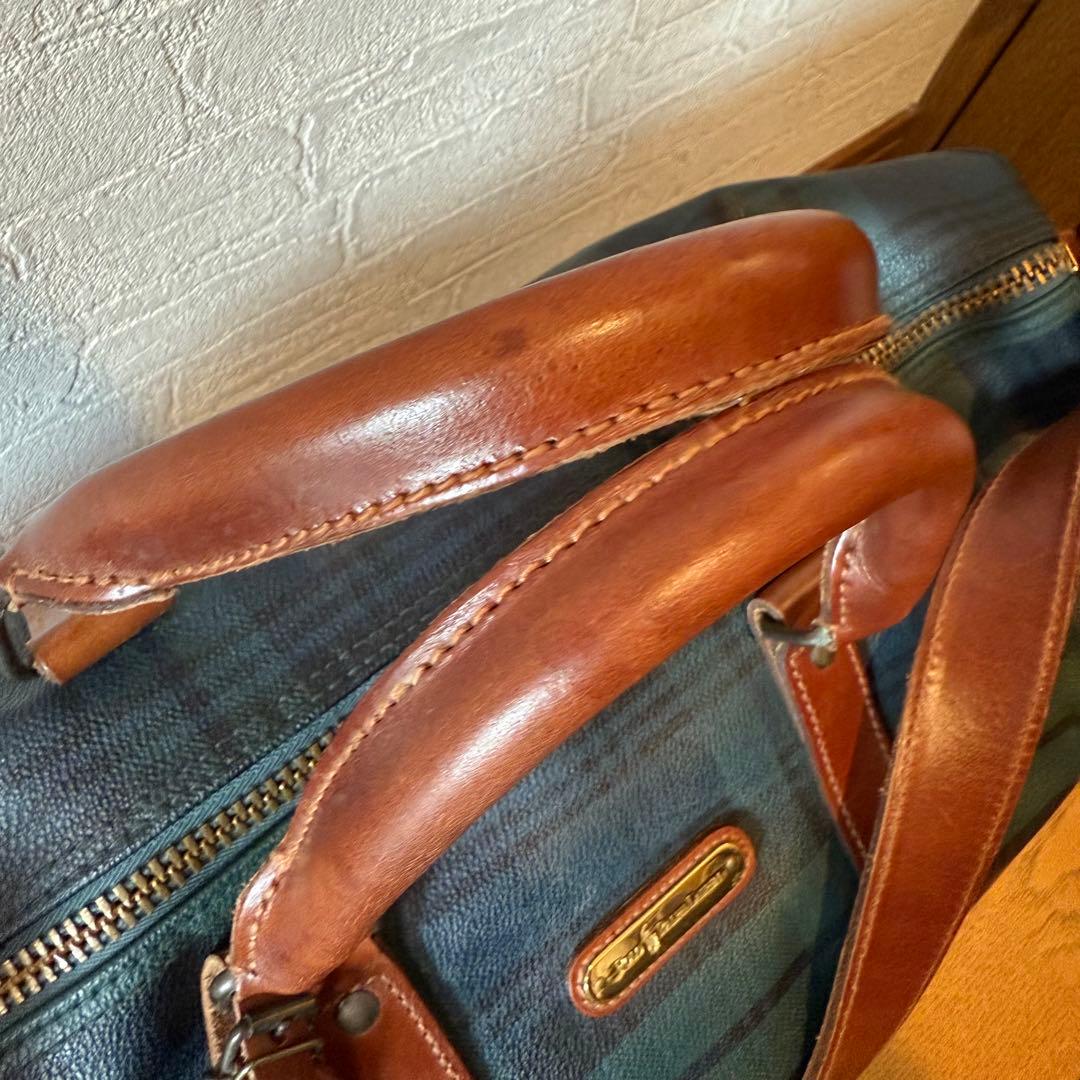 ポロラルフローレン　2way ボストンバッグ　ショルダー　旅行　宿泊　希少