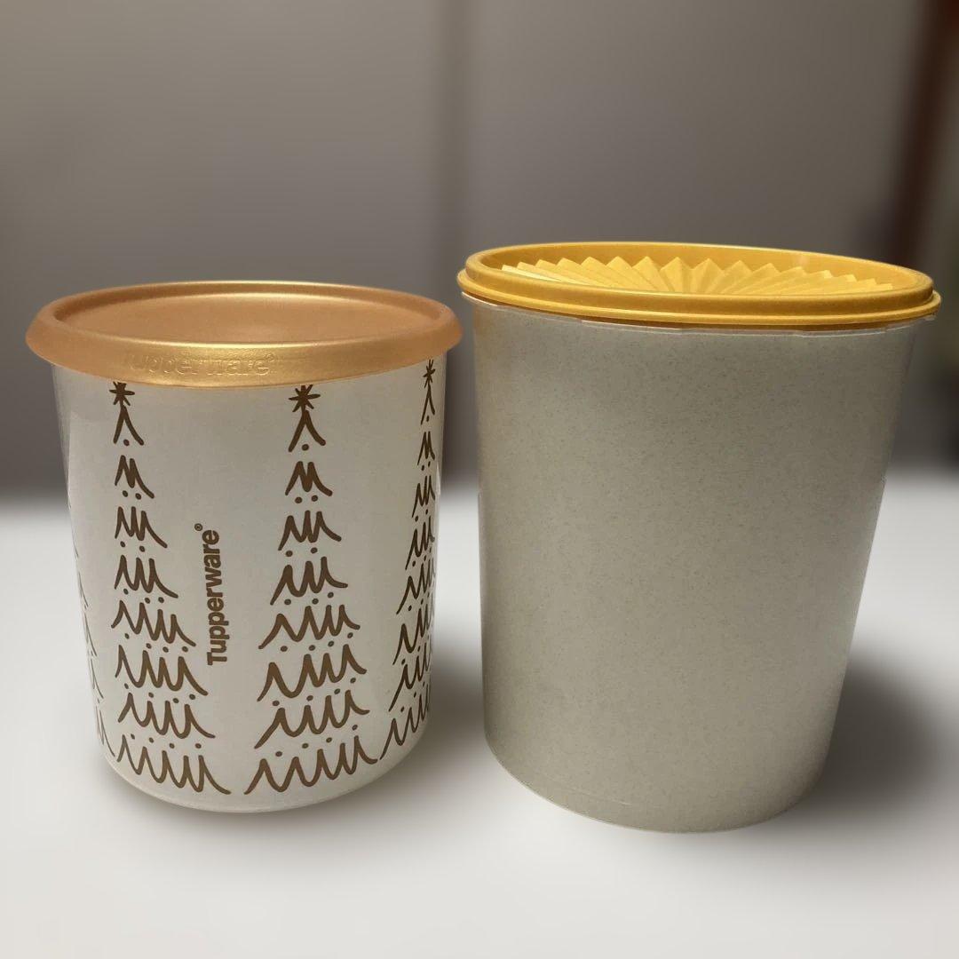 限定商品❗️新品未使用品　タッパーウェア　マキシデコレーター　保存容器2個セット