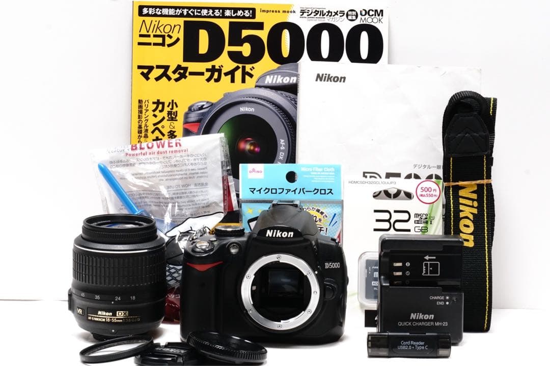 Nikon D5000♥️レンズセット 初心者おすすめ スマホ転送 一眼レフ