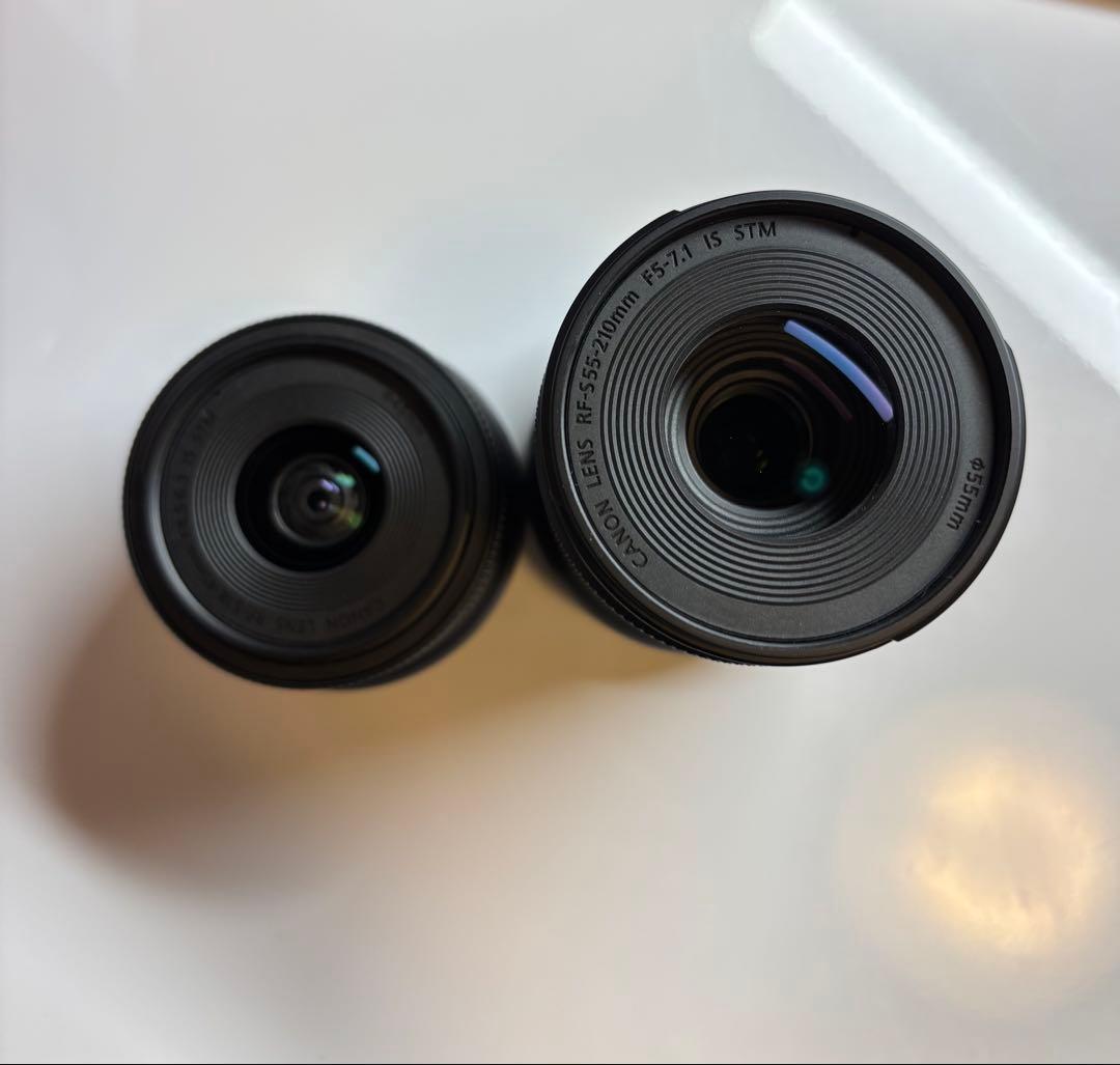 Canon RFレンズ 18-45mm & 55-210mm セット