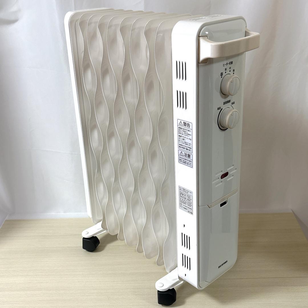 アイリスオーヤマ IWH-1210K-W オイルヒーター
