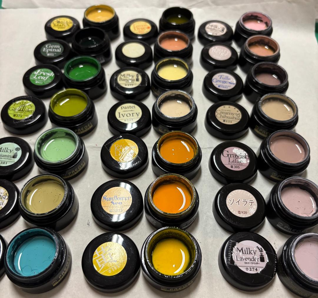 プリジェル　ジェルネイルまとめ売り　58個セット