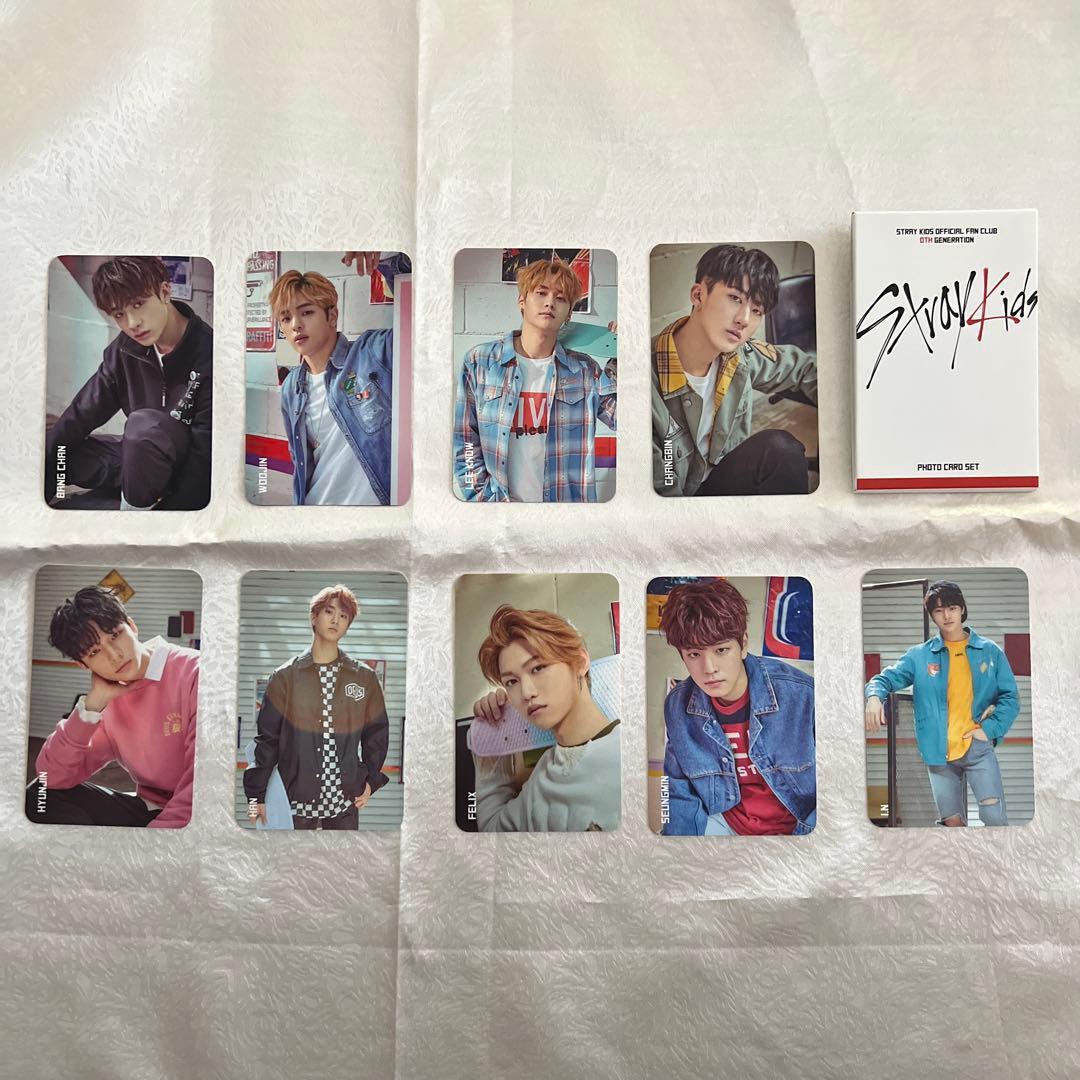 Stray Kids 韓国ファンクラブ0期グッズ トレカセット