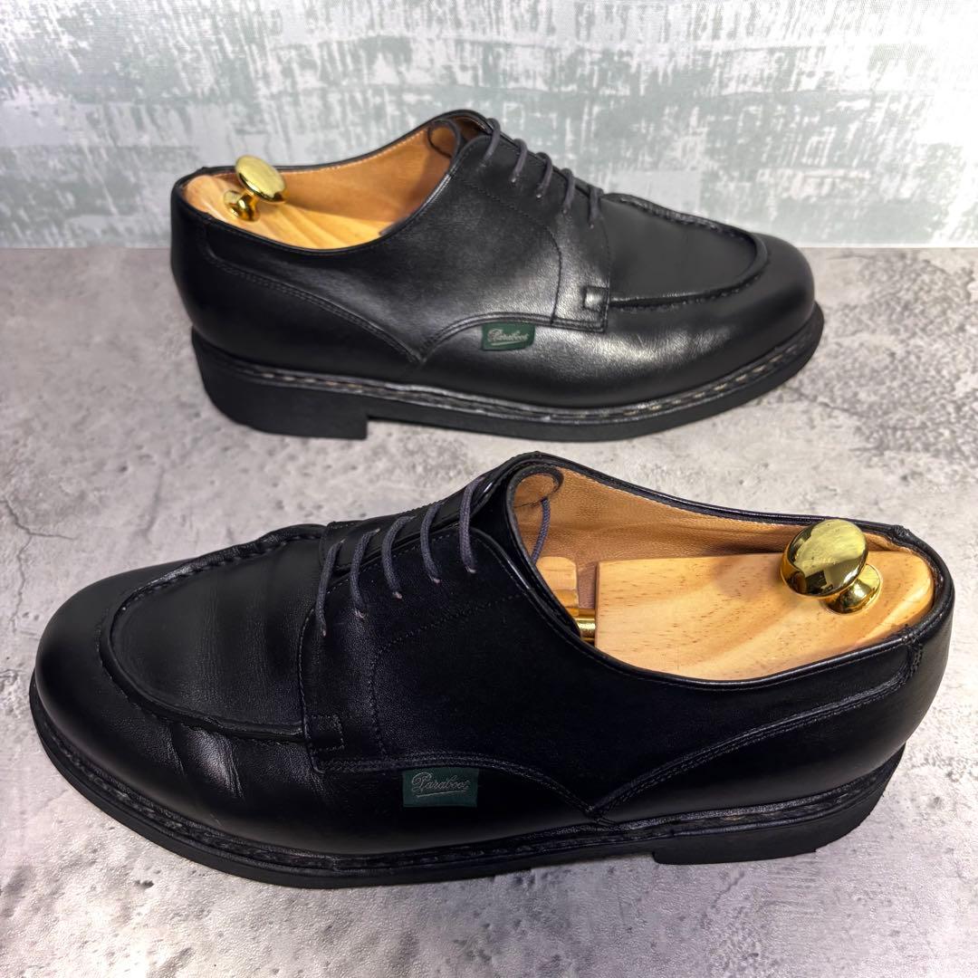 【たけおまる！】パラブーツ シャンボード 黒 ブラック サイズ6.5 革靴