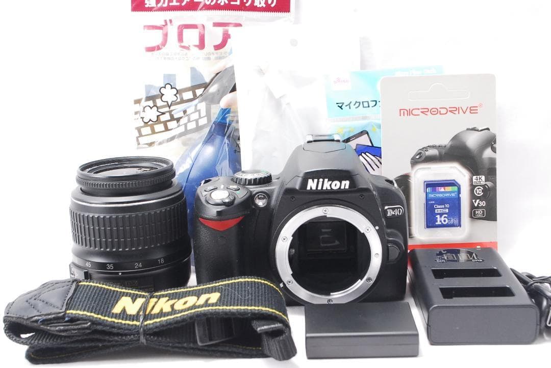 ✨スマホ転送可能✨ショット数663枚✨Nikon D40 レンズセット