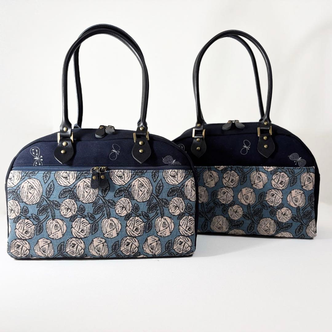 あさみ　ボストンL 2点　rosy pink