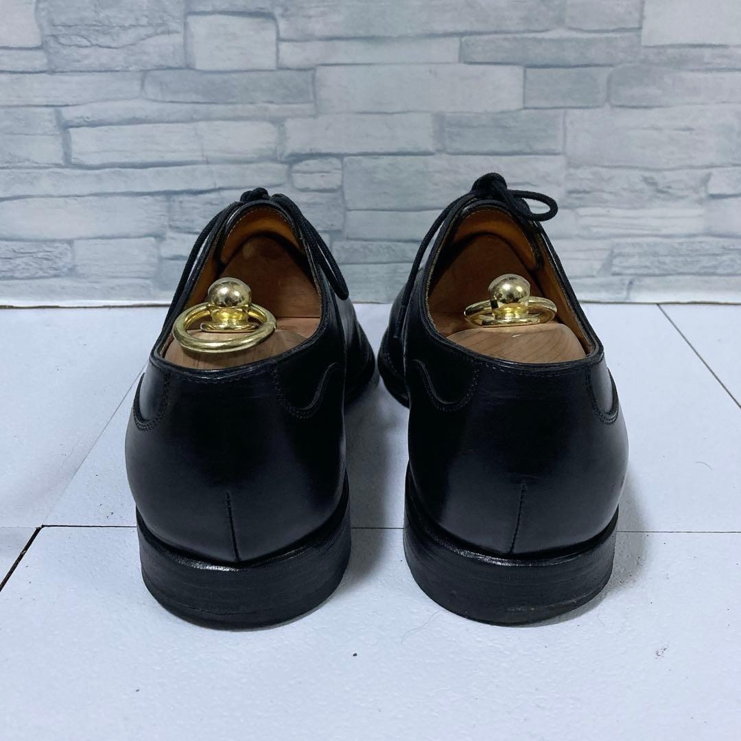 ジャランスリワヤ ストレートチップ ビジネスシューズ 26 本革 黒 98654