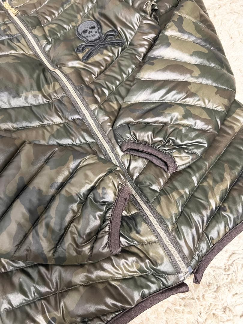 『美品』MARK&LONA マークアンドロナ　2way ダウンジャケット　迷彩