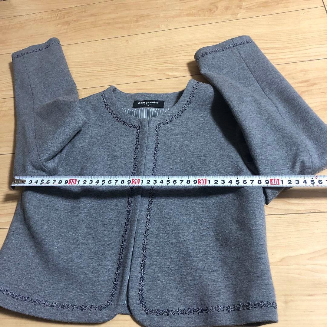 ポンポネット フォーマル ジャケットとスカート　ブラウス　リボンタイ　セット