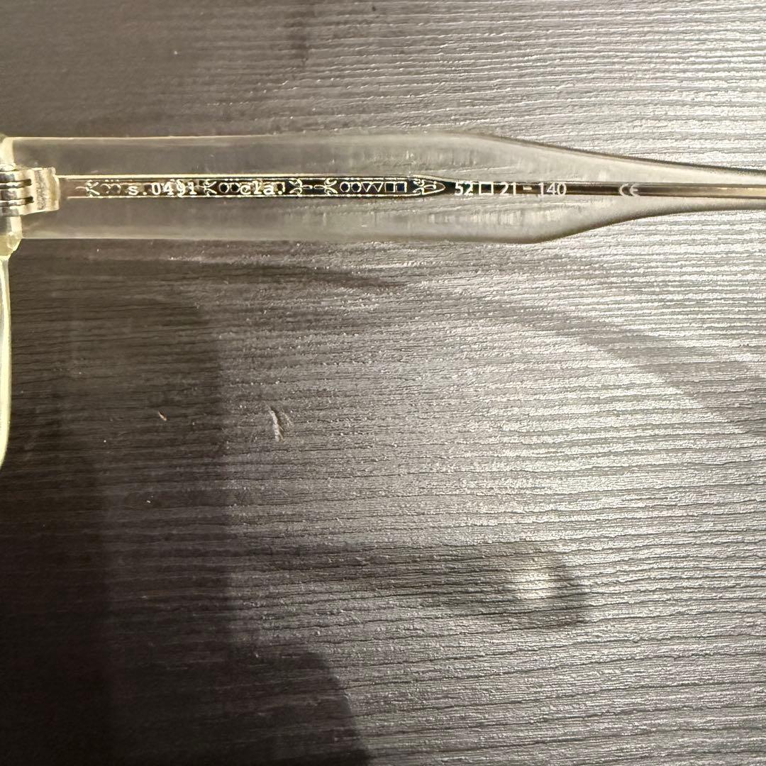 Soloist×OLIVER PEOPLES クリアサングラス