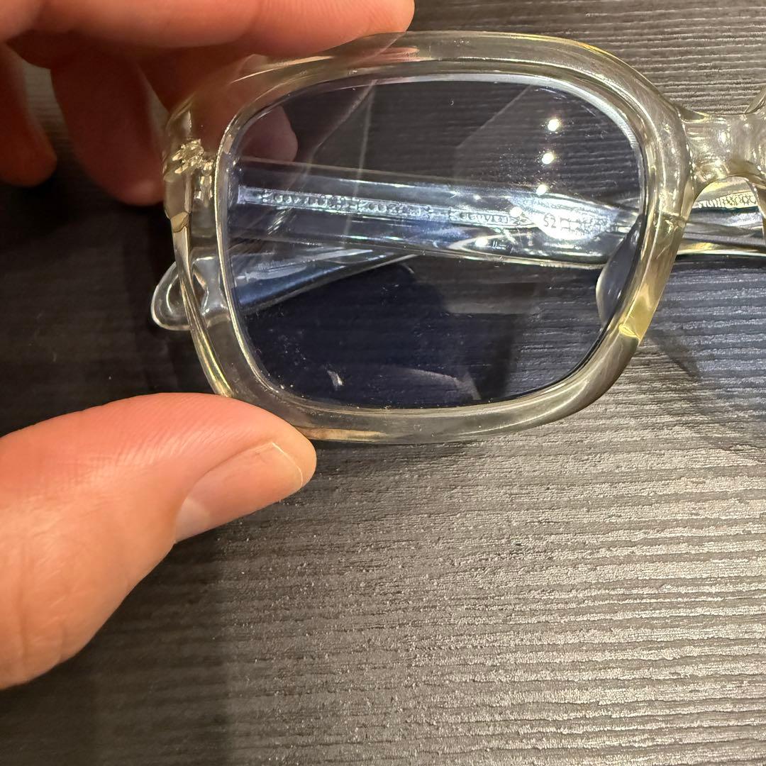 Soloist×OLIVER PEOPLES クリアサングラス