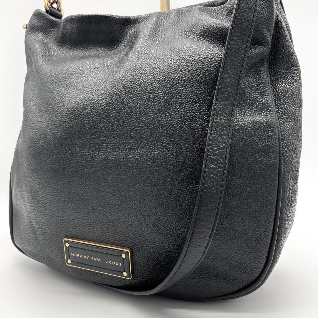 A966 極美品 マークジェイコブス レザー 2way A4対応 黒 メンズ