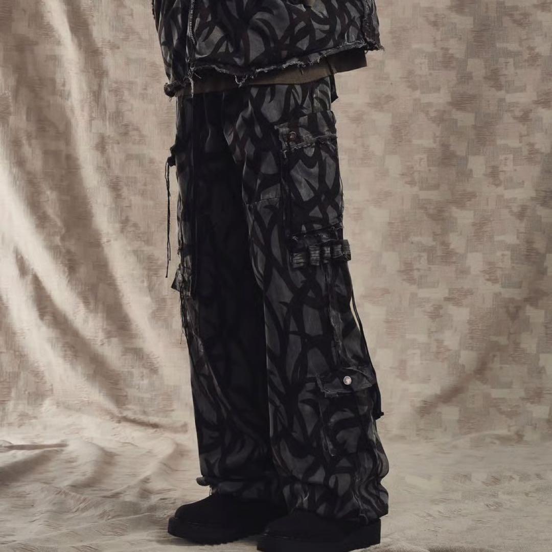 minus トライバルカーゴパンツ