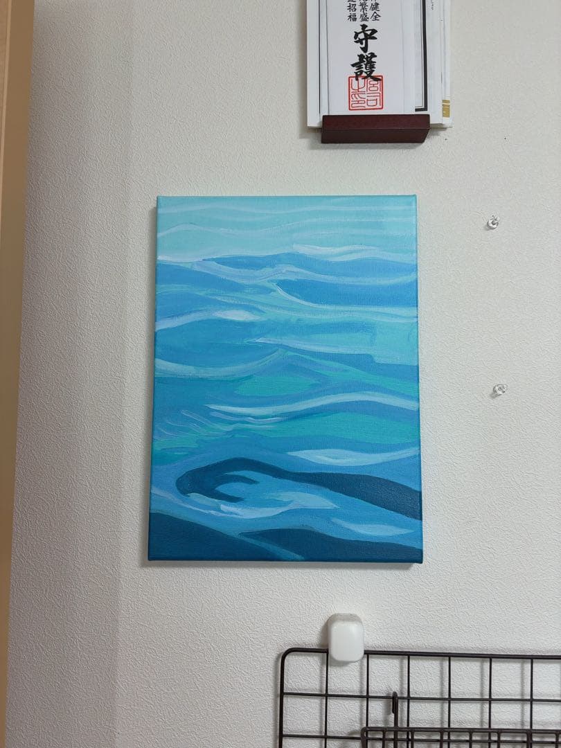 【アクリル画 】忙しい時は眺めてほしい｜原画｜リビングアート｜中型サイズ