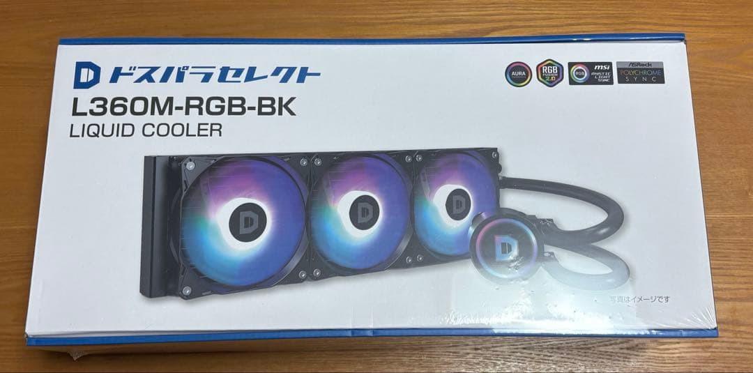 ドスパラセレクト L360M-RGB-BK 水冷クーラー