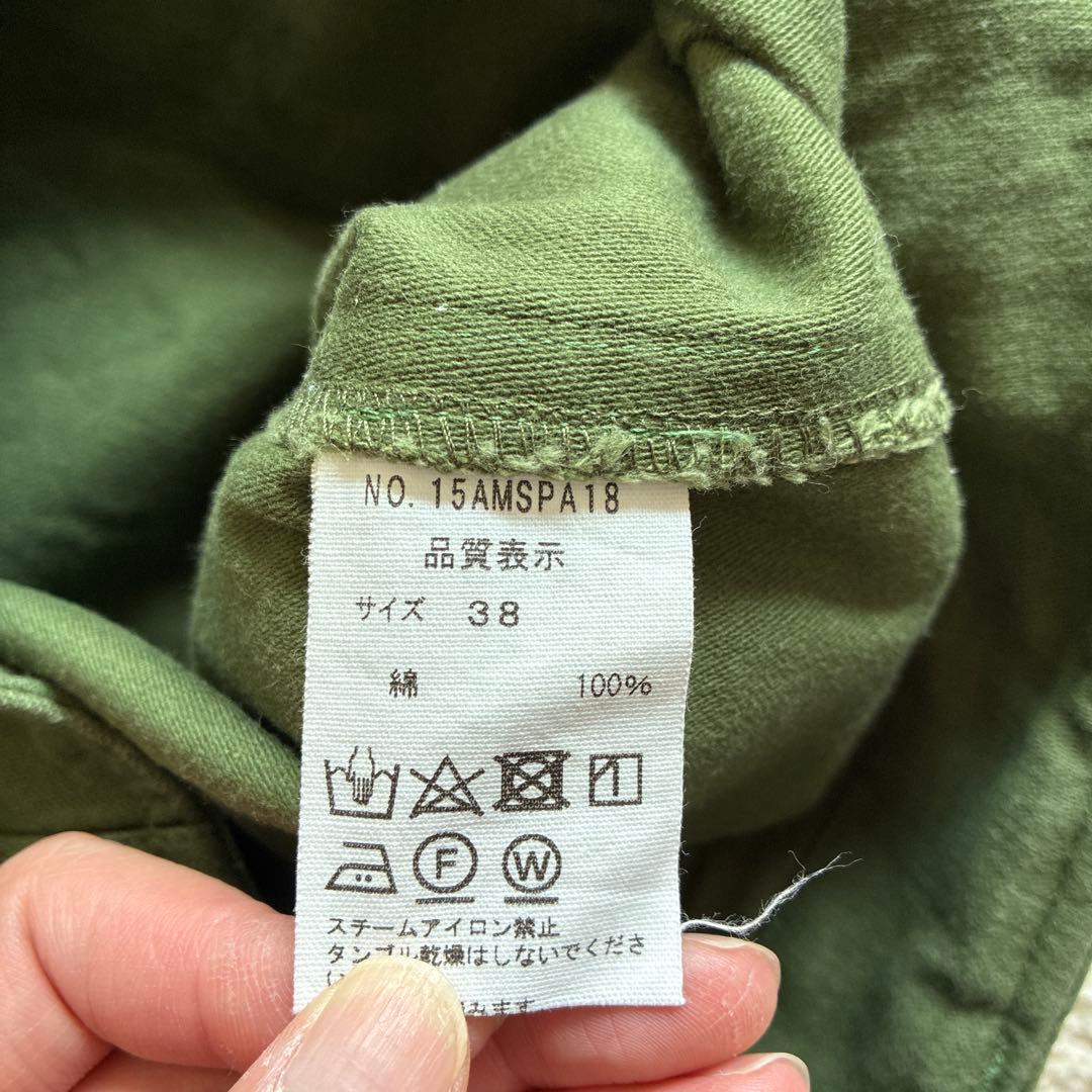 THE SHINZONE ワークパンツ 38サイズ カーキ