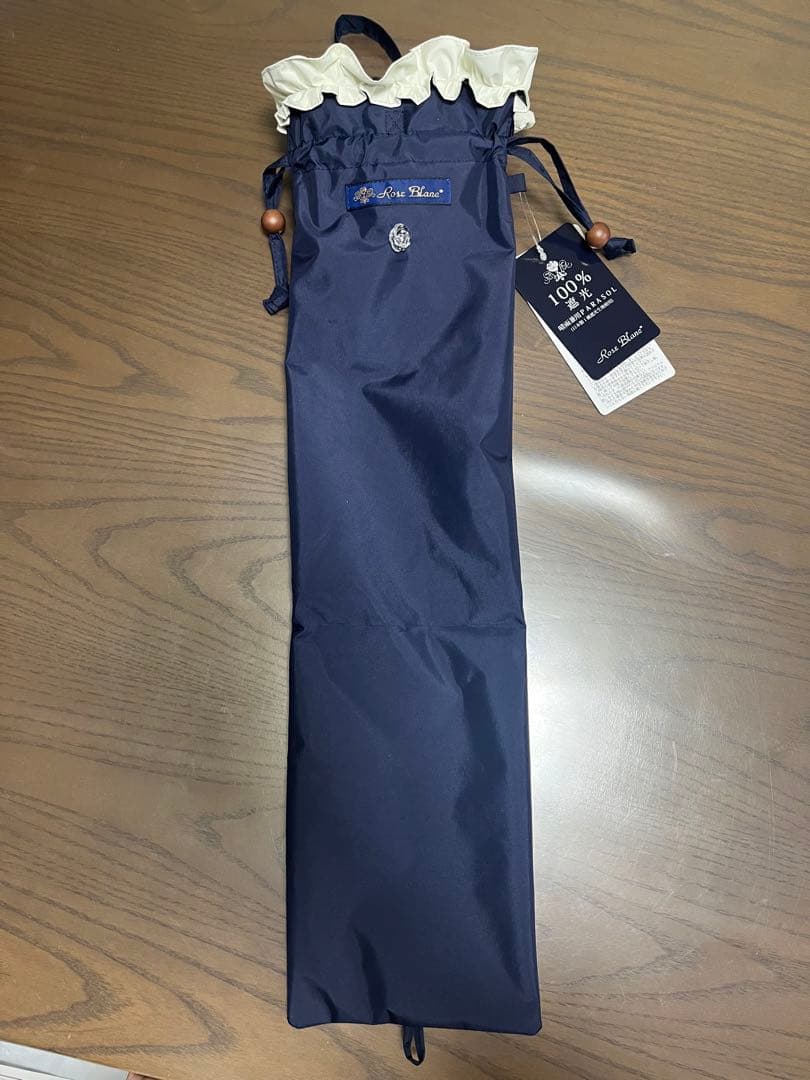 美品未使用　芦屋ロサブラン　日傘 2段ショートフリル付き