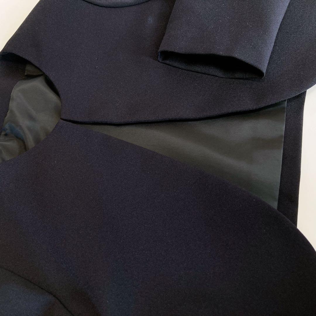 ラベンダー×ネイビー セレモニー 入学 卒園 発表会 フォーマル