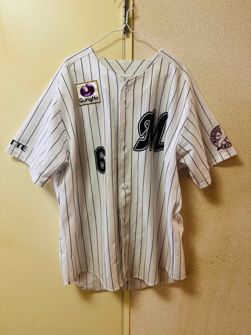 千葉ロッテマリーンズ 井口資仁 オーセンティックユニフォーム