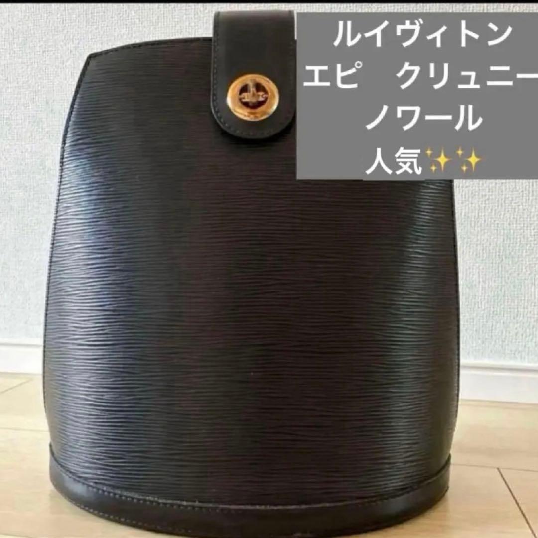 LOUIS VUITTON エピ　クリュニー　ノワール✨✨入手困難
