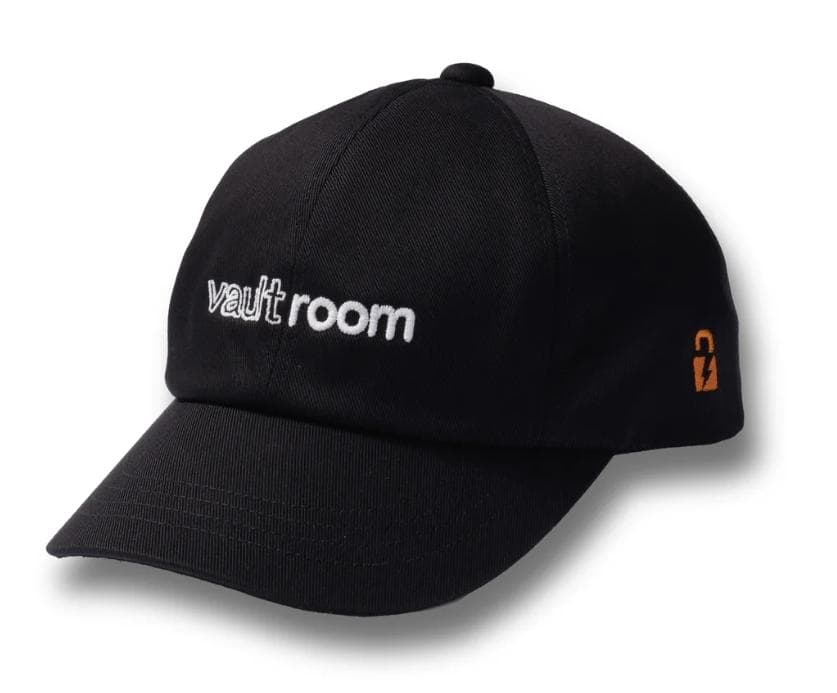 帽子 vaultroom LOGO CAP / BLK