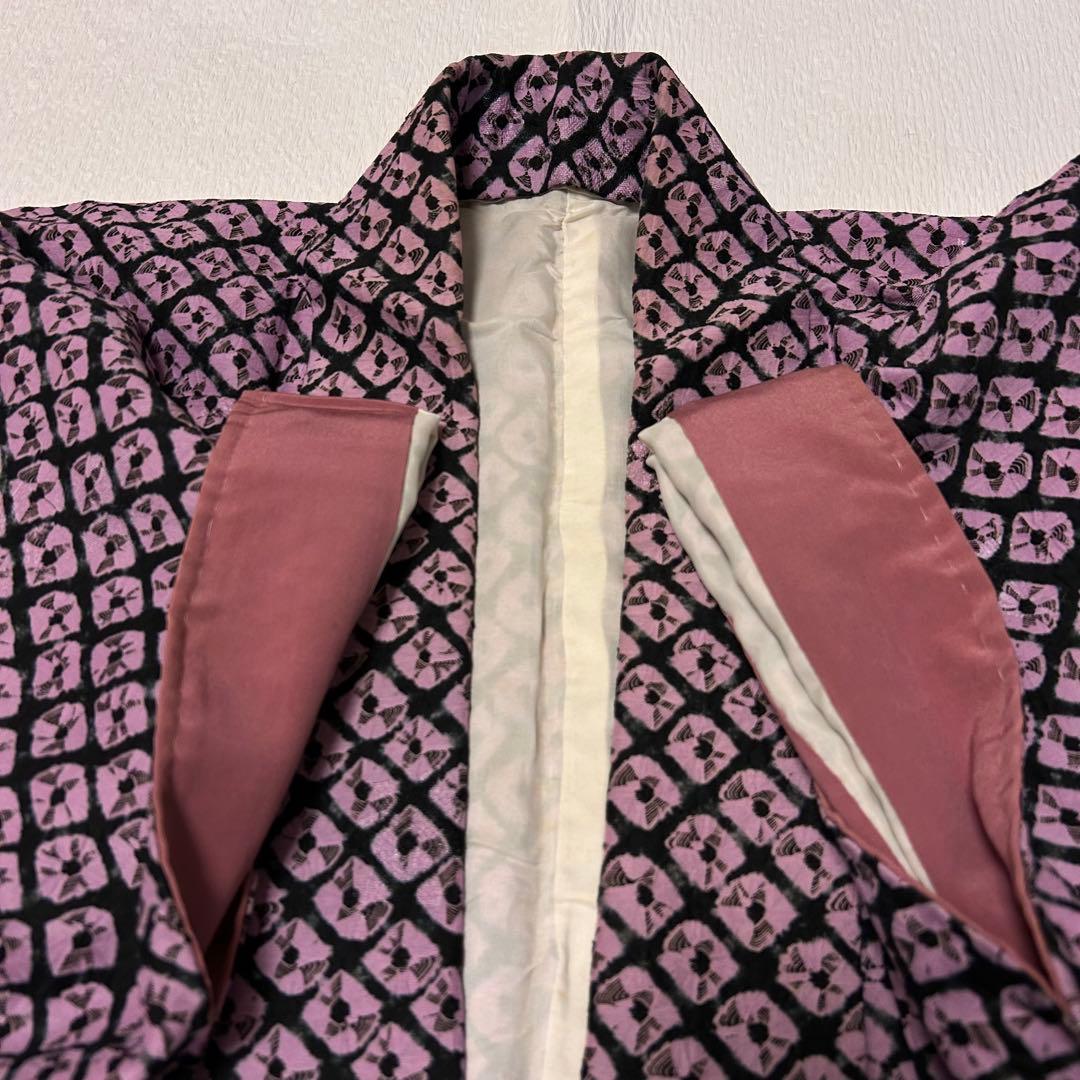 かめちゃん様【袷】希少 有松絞り 未使用品11084