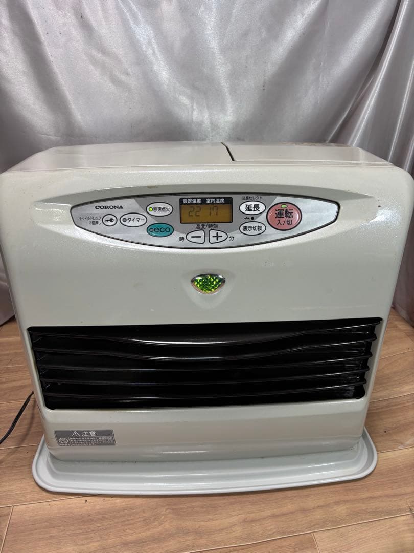 菅112 整備済　コロナファンヒーター　〜17畳