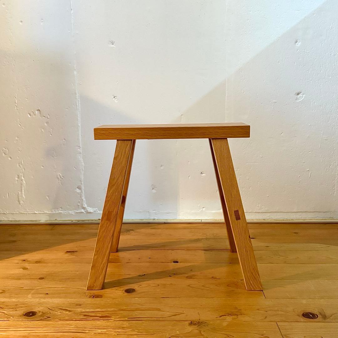 無印良品　無垢オーク材 ベンチ・小