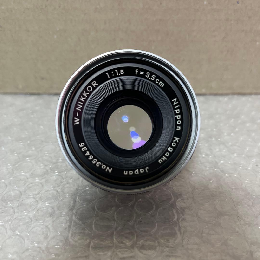 W-NIKKOR 35mm/ F1.8 ニコン レンジファインダー用交換レンズ