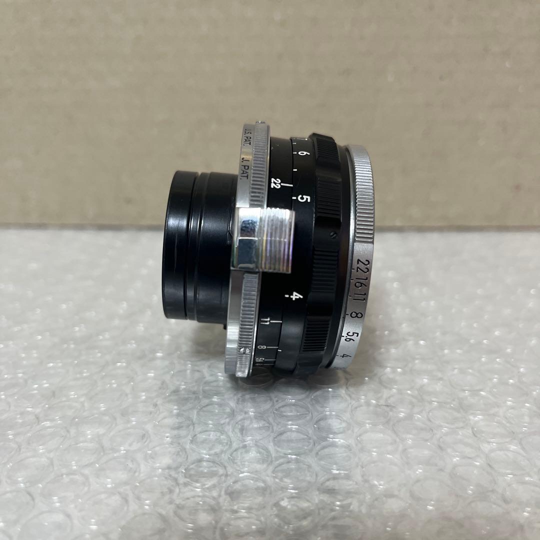 W-NIKKOR 35mm/ F1.8 ニコン レンジファインダー用交換レンズ