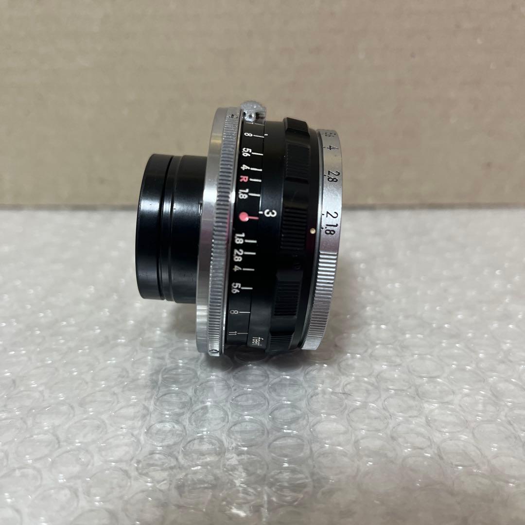 W-NIKKOR 35mm/ F1.8 ニコン レンジファインダー用交換レンズ