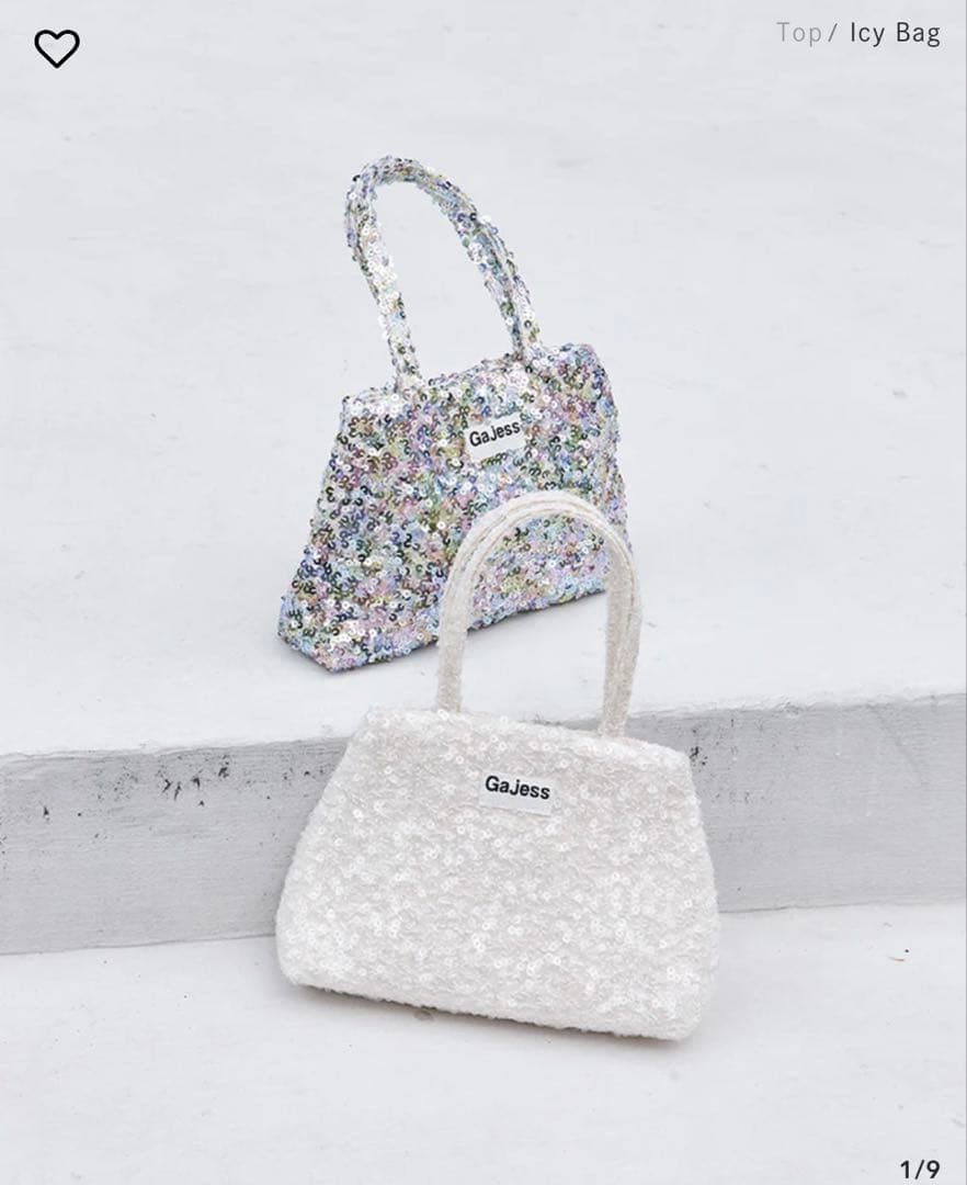 バッグ Gajess Icy Bag White