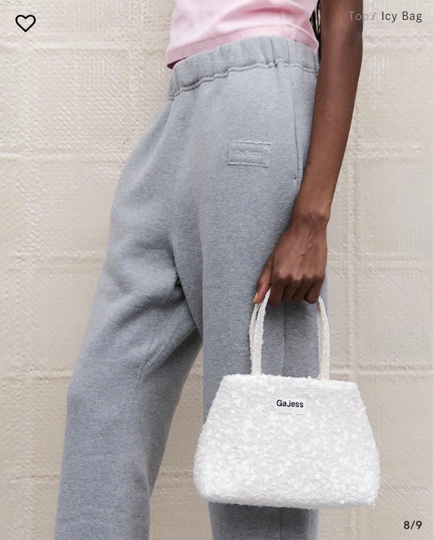 バッグ Gajess Icy Bag White