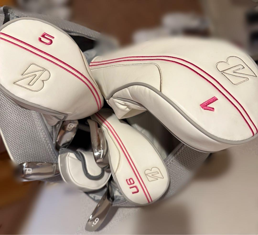 ★2/13価格★BRIDGESTONE BG-100L キャディバッグ8本セット