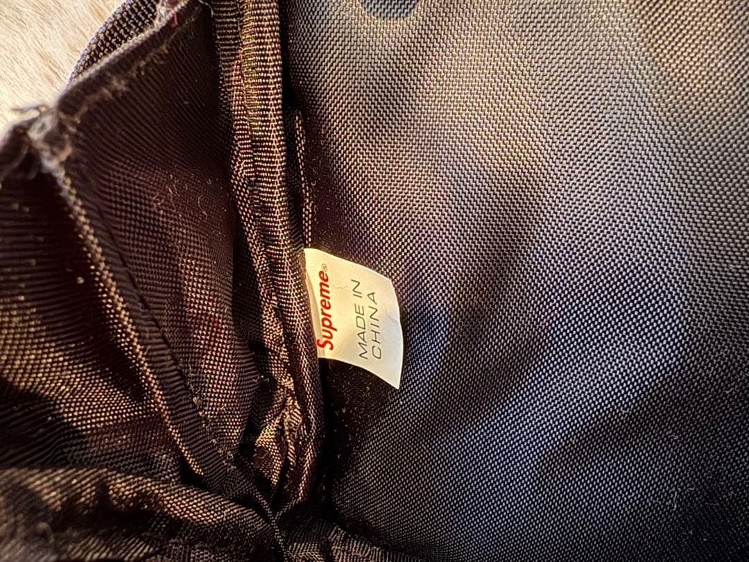 Supreme BLACKショルダーバック