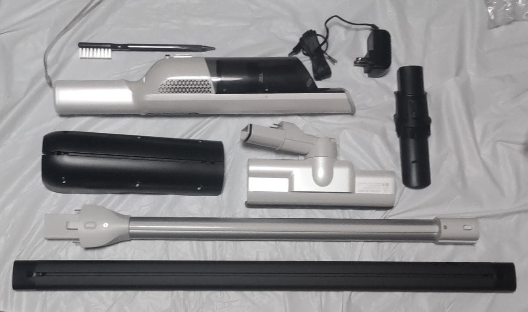 シロカ 2WAYコードレススティッククリーナー かるピカ パワー ハンディ掃除機