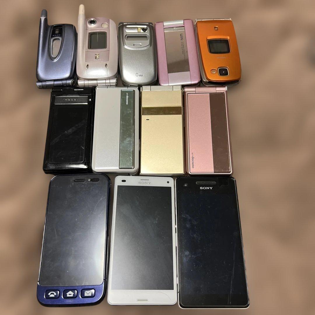 携帯電話本体 ジャンク品 まとめ売り