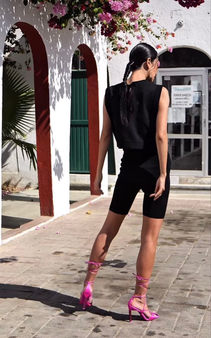 Nala レギンス High waist half leggings